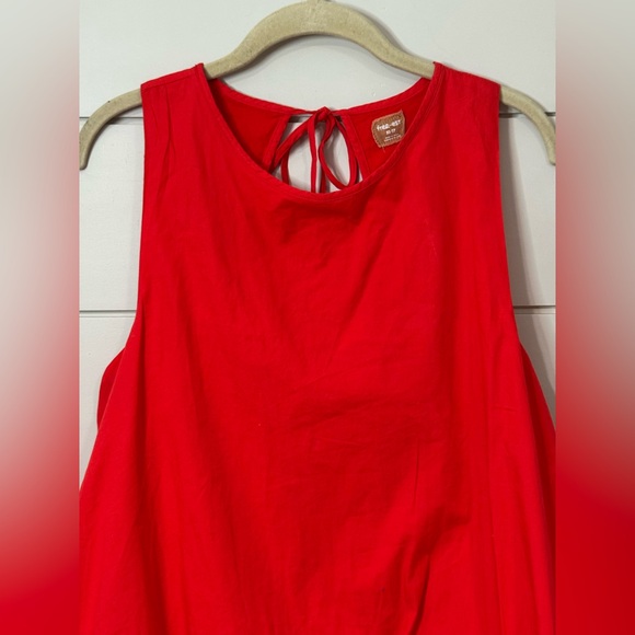 NEW Free People Struttin' Bubble Mini Dress Cherry Tomato Size XS - Picture 4 of 12
